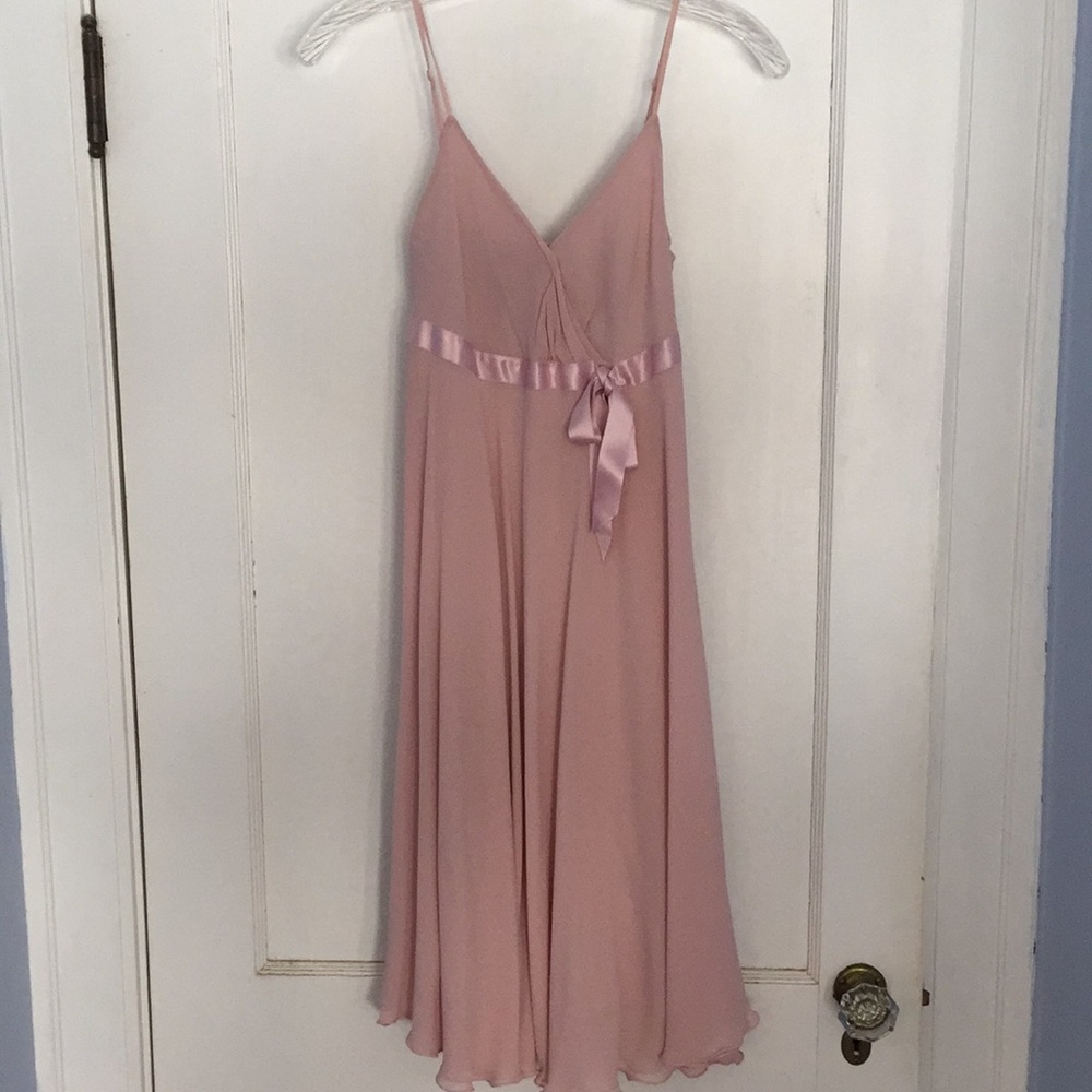 Express blush pink dress